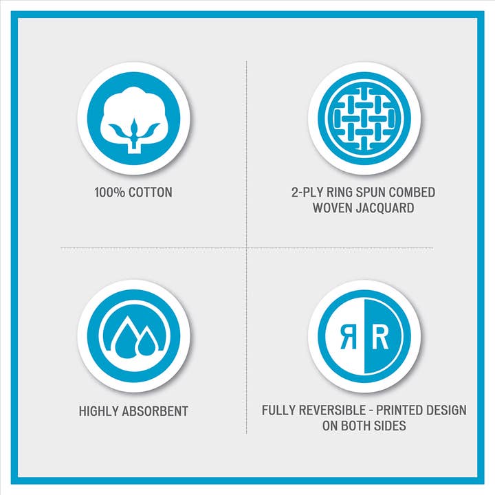 Olliix - Wholesale Towel Set - 6-Piece Cotton Jacquard Bathroom Towel Set, Orange3