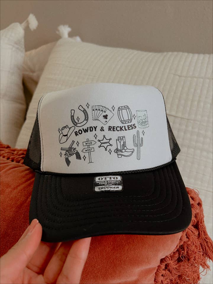 CAMIONNEUR CHAHUTÉ ET TÉMÉRAIRE pour la vente par Western Vintage Babe