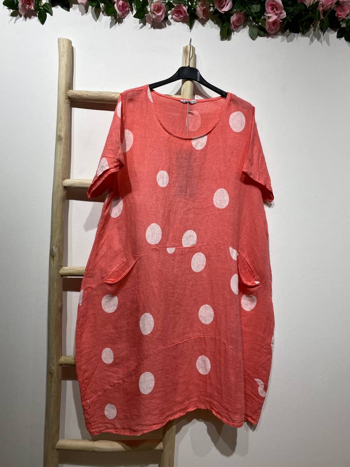 LINEN & COTTON HOUSE - Wholesale Dress - Women's - LINEN DRESS. 17600 SPRING SUMMER CLOTHING7