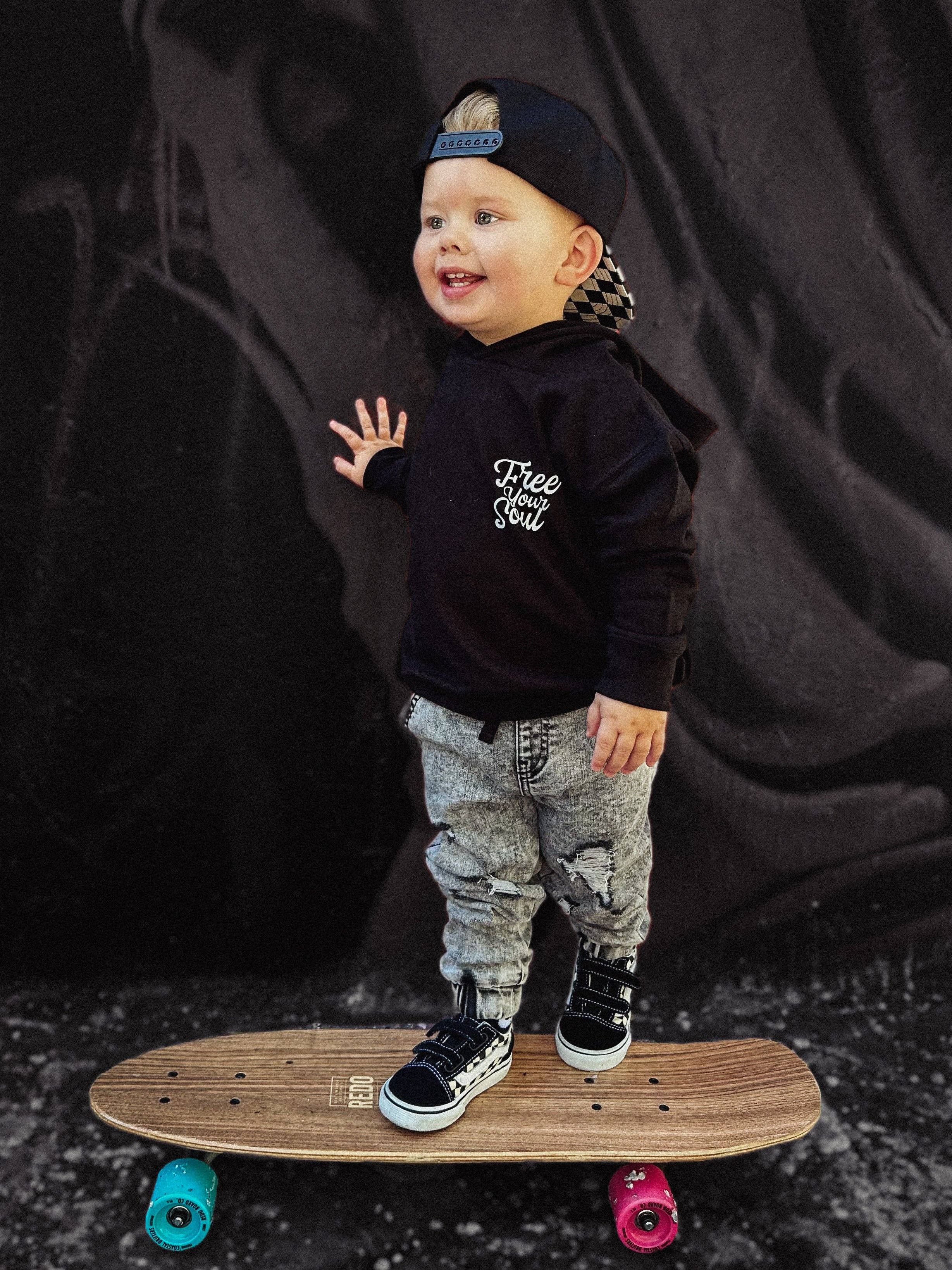 RadnWyld - Vente Sweat à capuche – enfant - Sweats à capuche Rebel Dude Society1