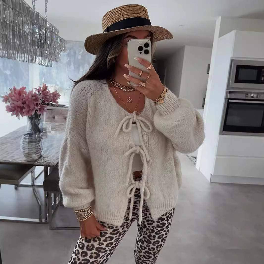 Flarix - Wholesale Knit Sweater - Women's - fluffy cardigan for women, boho layering sweater7