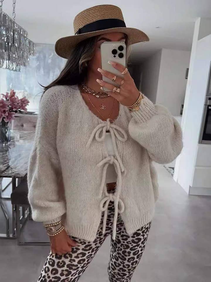 Flarix - Wholesale Knit Sweater - Women's - fluffy cardigan for women, boho layering sweater7