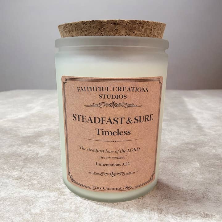 Timeless | Tropical Passion Fruit, Sparkling Tea & Minty
for wholesale by Faithful Creations Studios | Candles