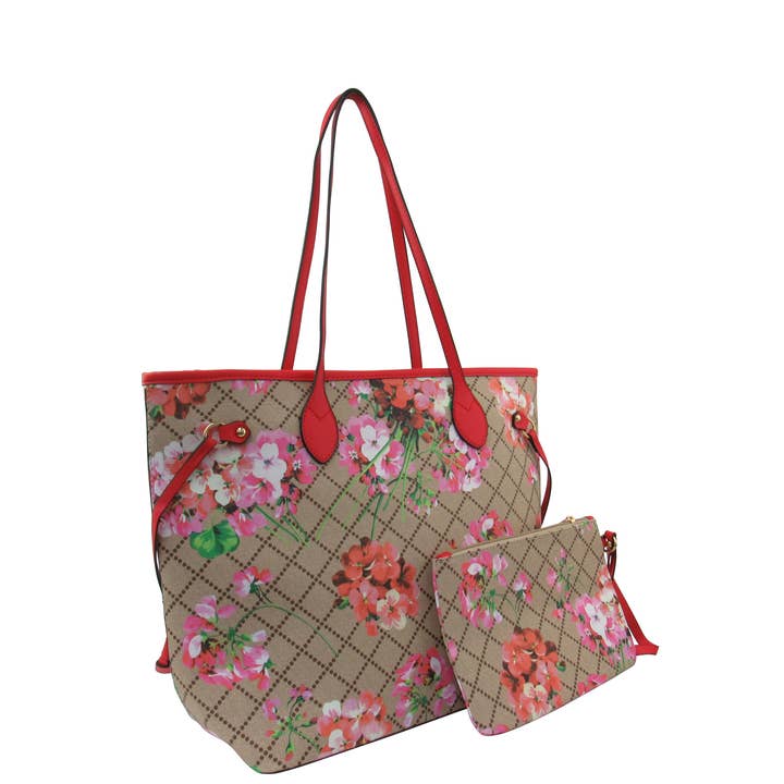 AR New York – wholesale Tote bag – Women's – 7922D - Floral 2-In-1 Tote Handbag3