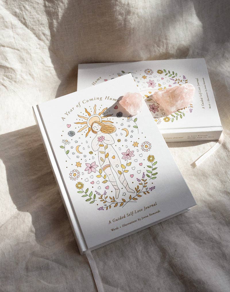 Musings from the Moon – wholesale Journal och dagbok – A Year of Coming Home – guidad dagbok för egenkärlek22