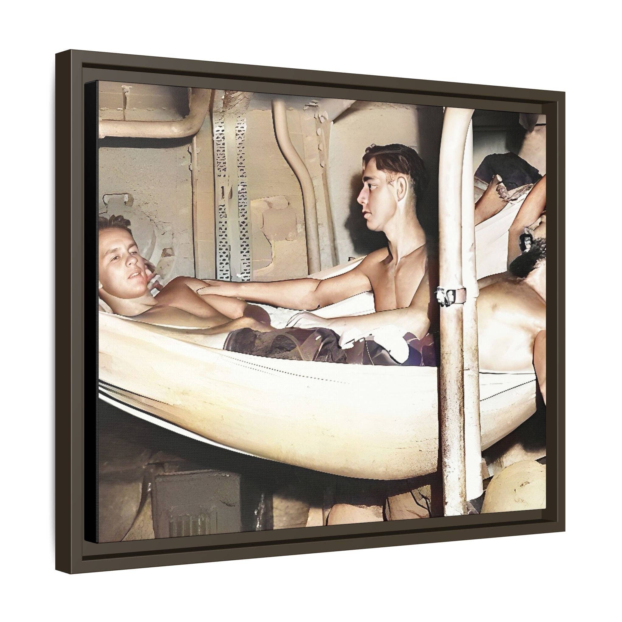 Walt & Pete - Wholesale Photograph - hommes 004 | Framed Vintage Photo - Matte Canvas15