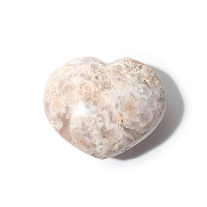 Stonebridge Imports - Wholesale Spiritual Stone/Crystal - Flower Agate Heart