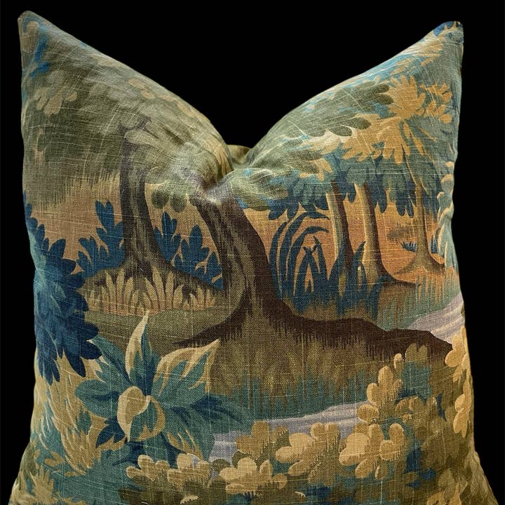 Dahlia & Grace pillows - Wholesale Throw/decorative pillow - Opal Landscape Throw Pillow with Feather Insert 1