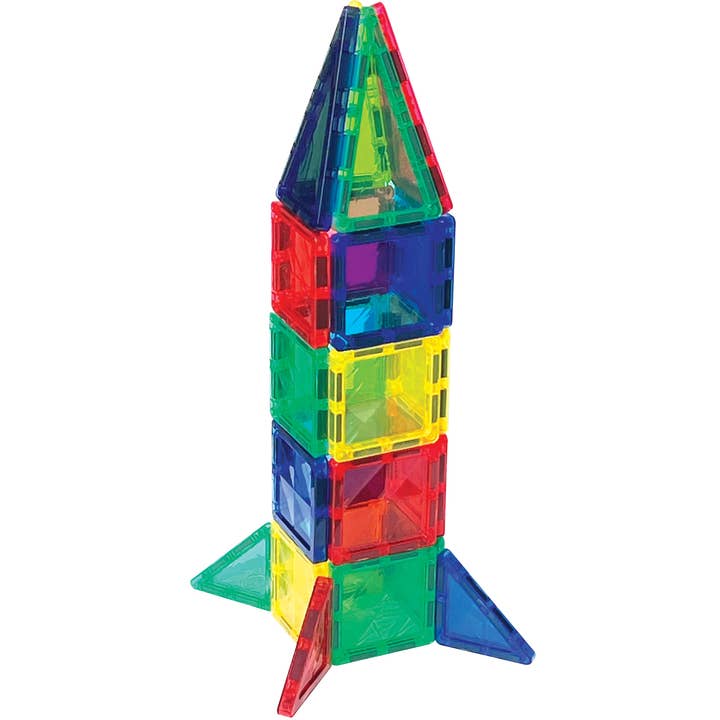 CreateOn - Wholesale Building Set - Kids - Crayola Mini PIP Magnetic Tiles 24-Piece Set1