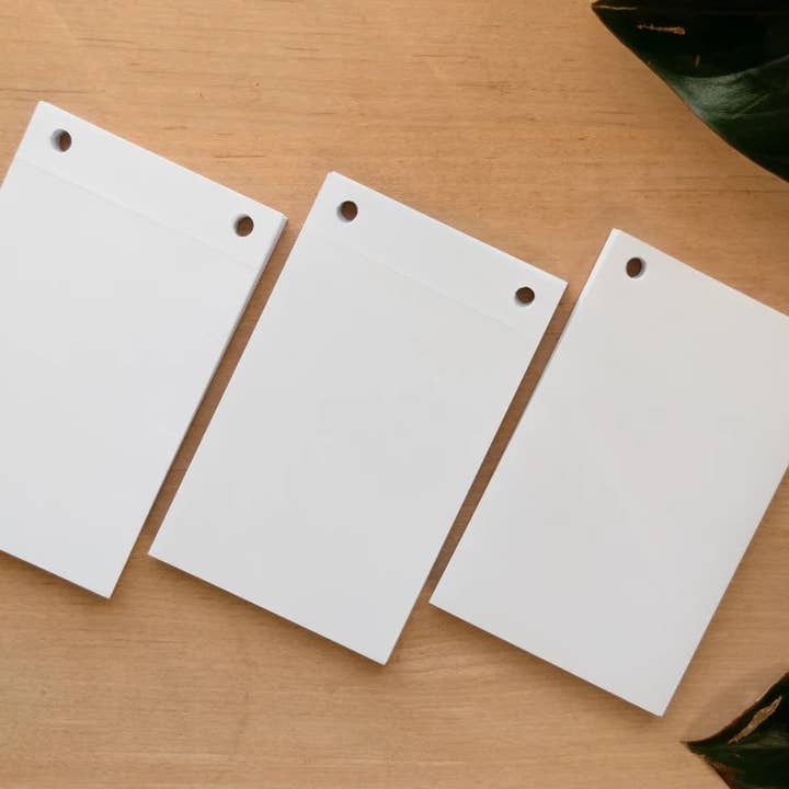 Papier-Nachfüllungen für Ledernotizblock: Northwind Jotter Pad - Set aus 3 Stück für den Großhandel von Northwind