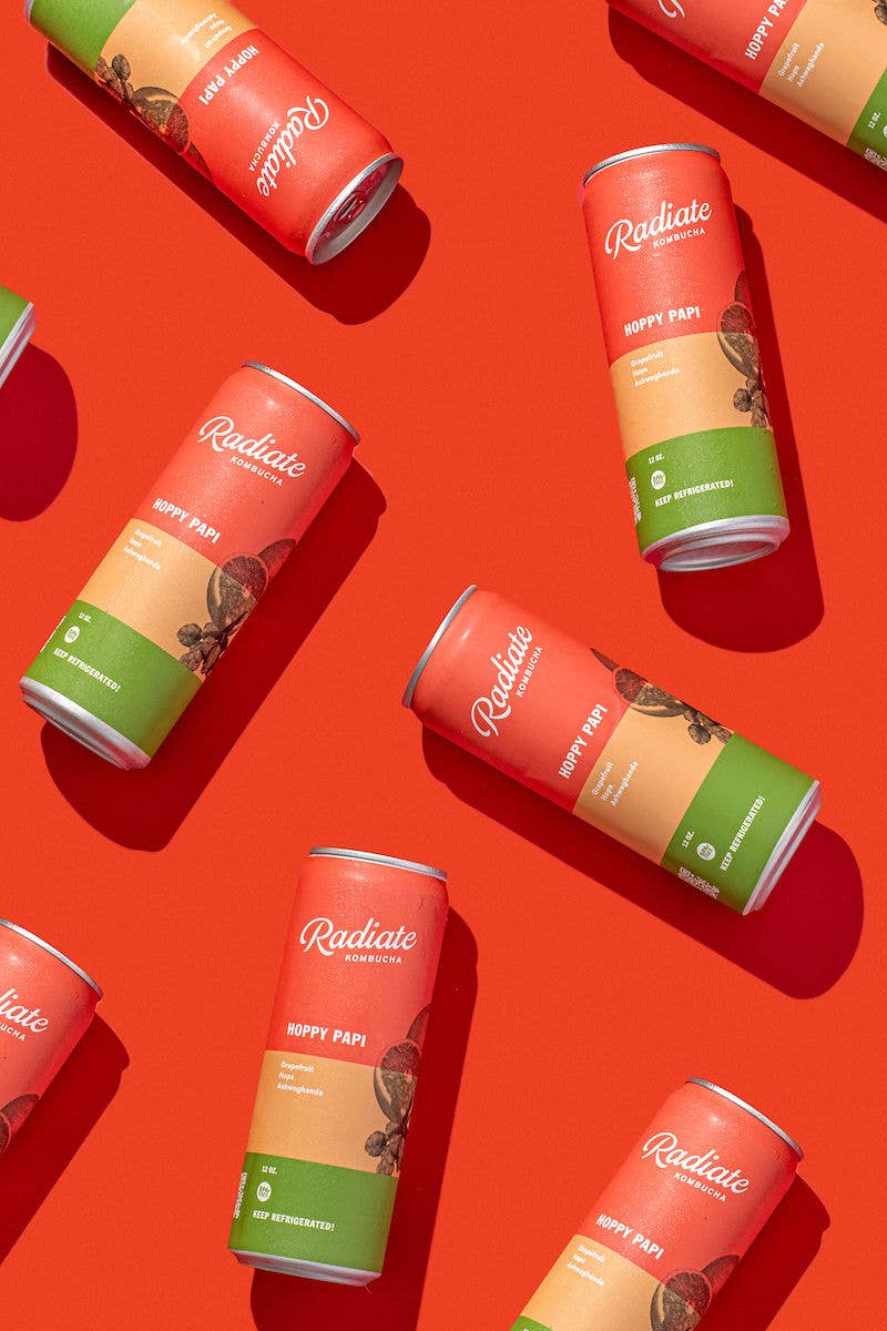 RADIATE MIAMI – wholesale Kombucha – Hoppy Papi Kombucha2