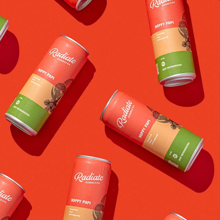 RADIATE MIAMI - Wholesale Kombucha - Hoppy Papi Kombucha2