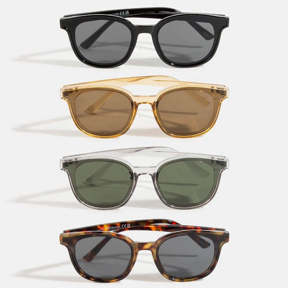 ASSORTI Ensemble de lunettes de soleil à cadre en acétate en vente sur Faire1