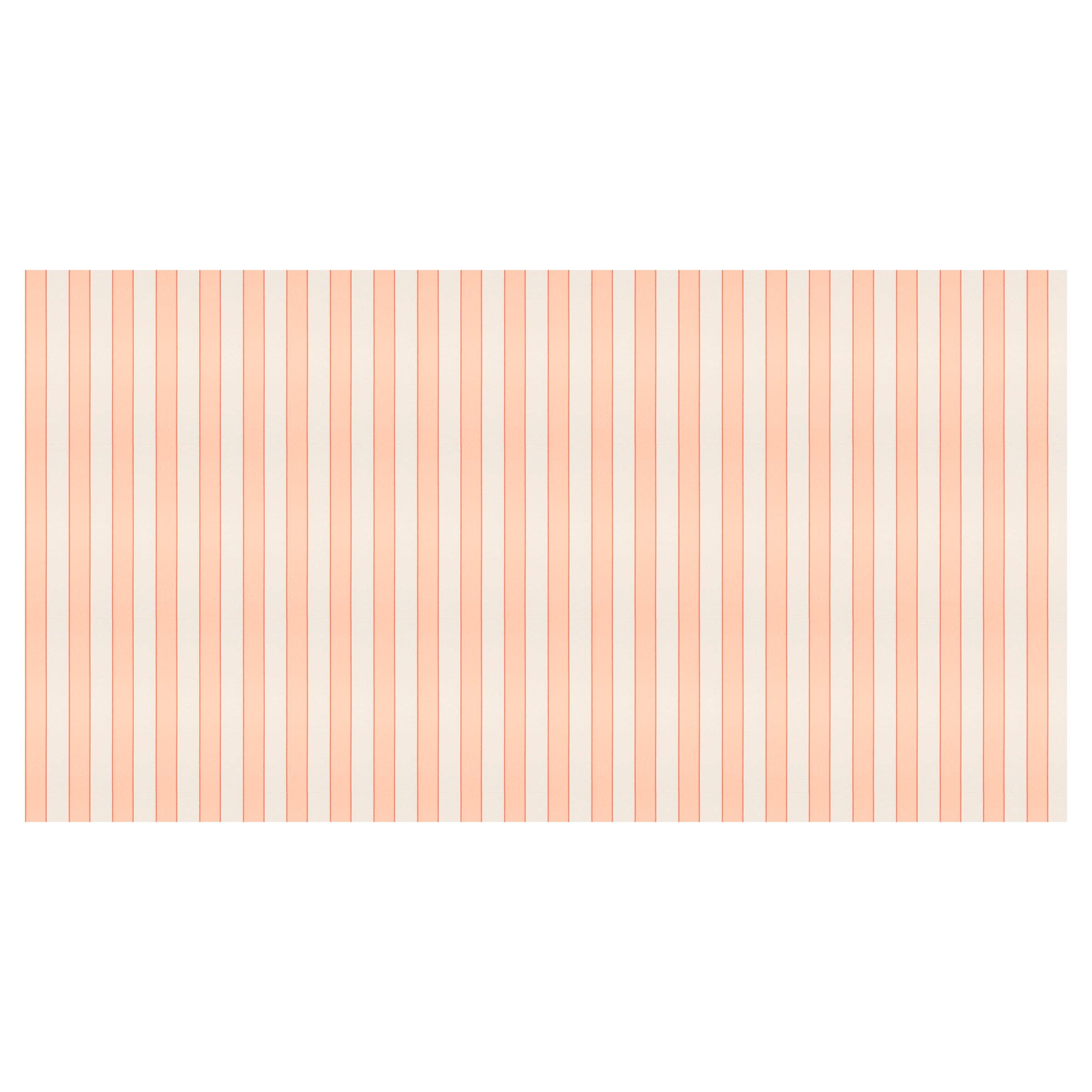 Meri Meri – wholesale Disposable table cover/runner – Peach Striped Tablecloth2