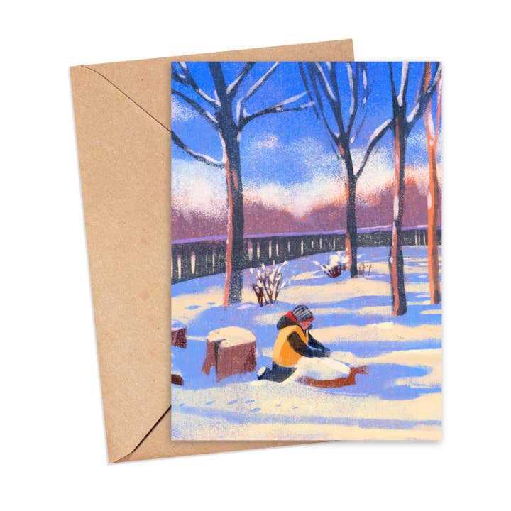Matin Soleil Hiver Jeu CRD-WIN-09 pour la vente par Mikaila Maidment Art & Illustration