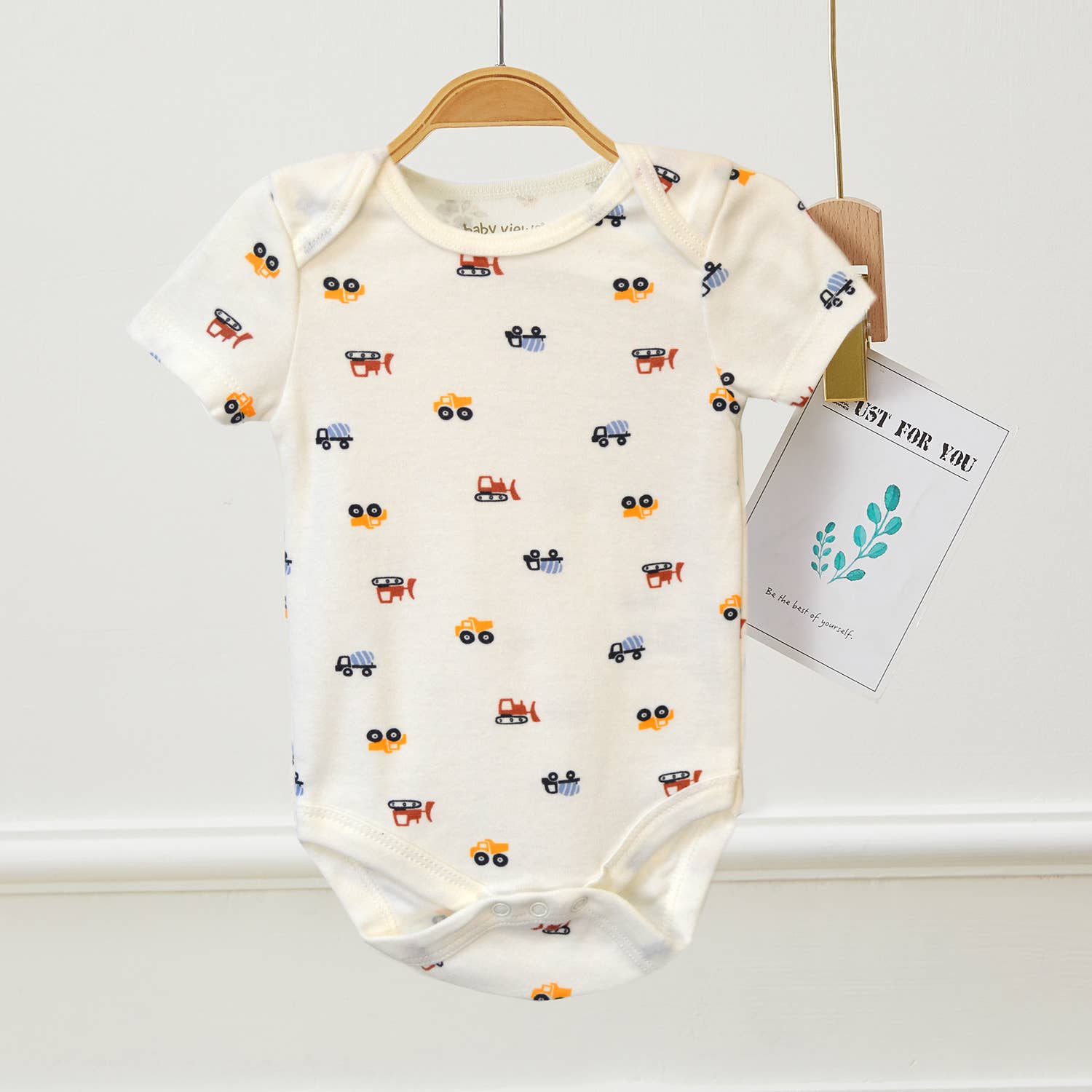 Lollipop Dreams - Vente Body (sans pieds) – bébé - Lot de 3 bodies motif voitures amusantes pour bébé3