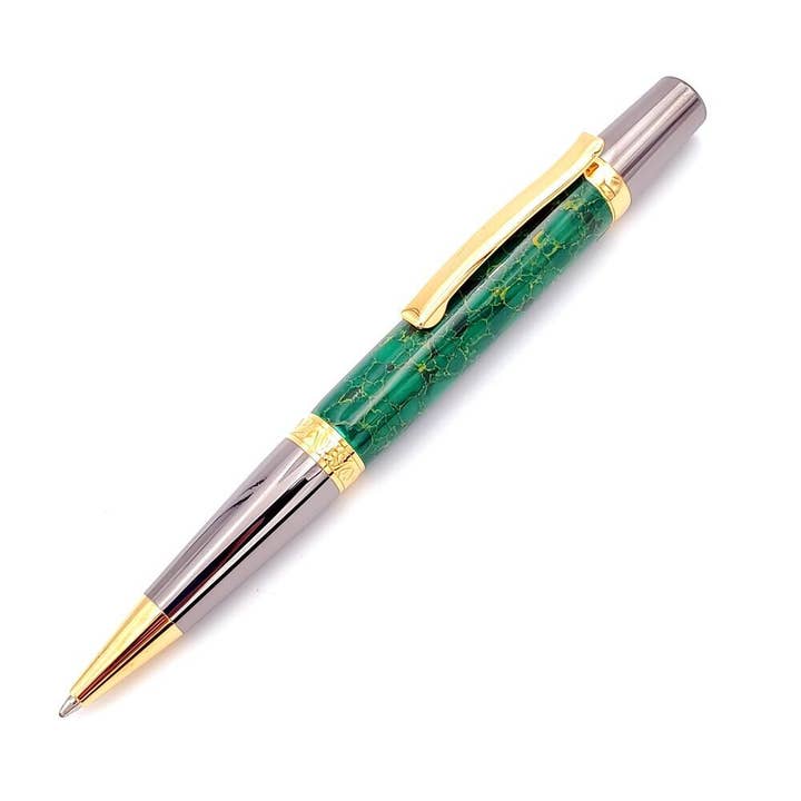 Arizona Jade TruStone Elegant Sierra Ballpoint Pen for wholesale by Woodnotch