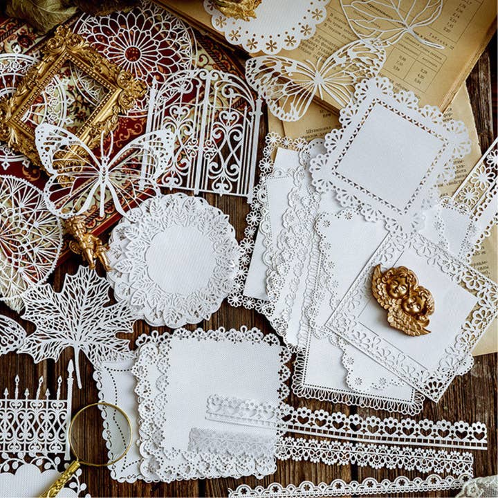 PoooliJournaling® Decorative Lace Paper for wholesale by Poooliprint