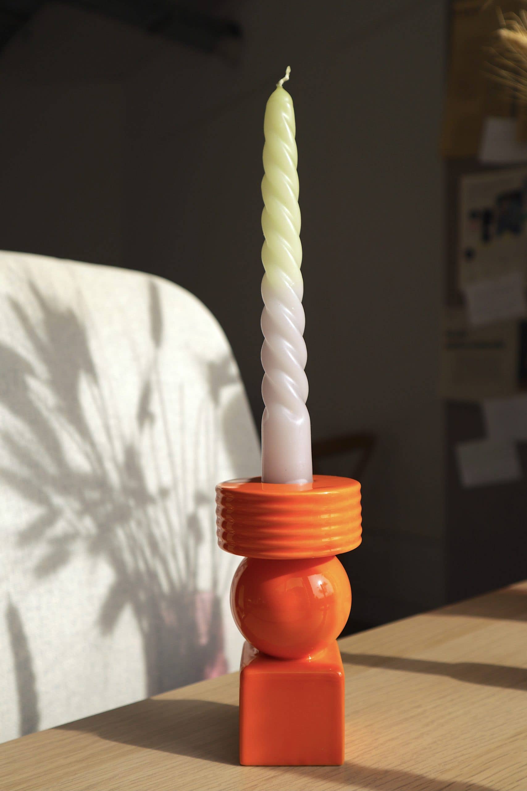 Palette Amsterdam – wholesale Avsmalnande ljus – Jul Vridna Middagsljus - Set om 4 - Blossoming Fields2