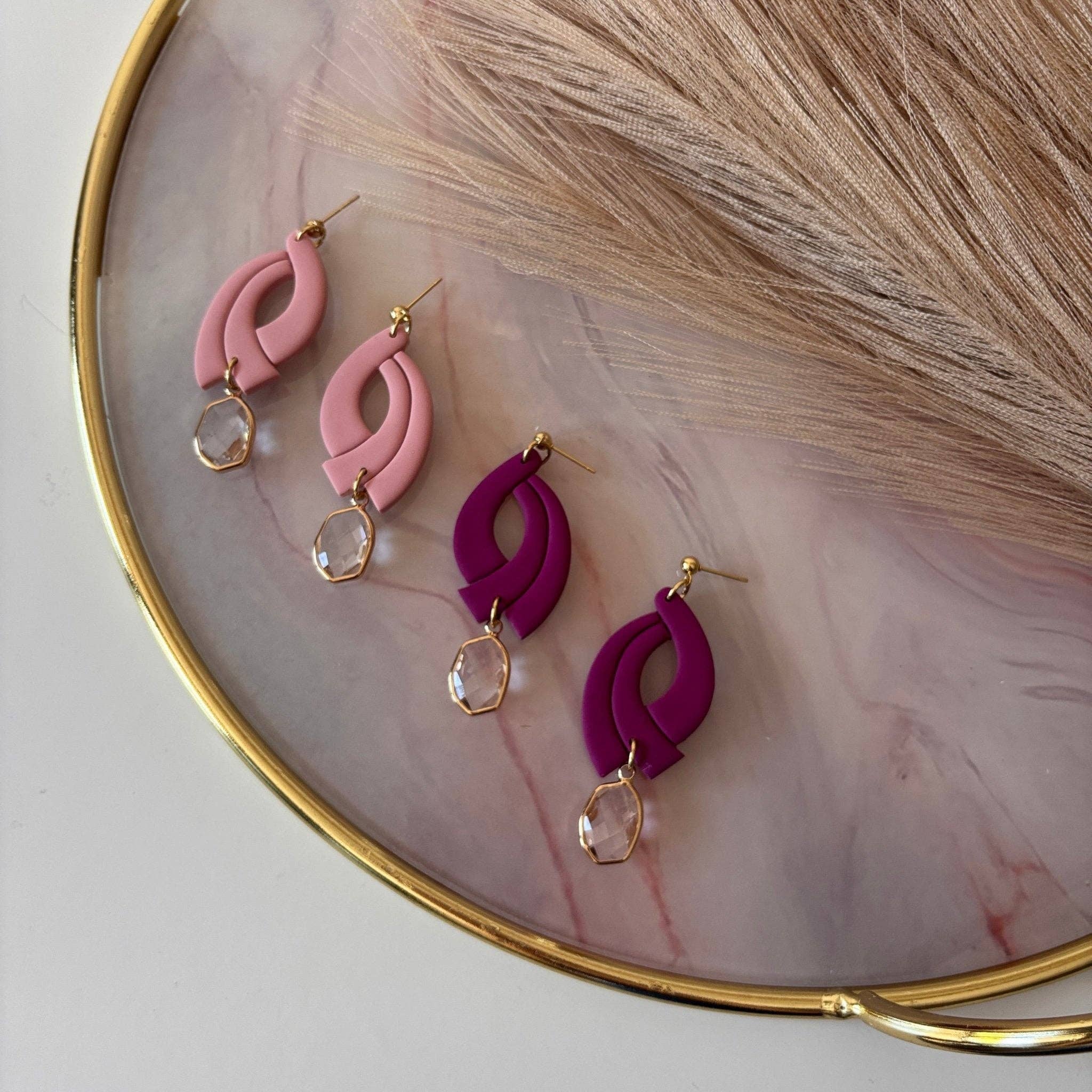 DUESTELLE ITALIA - Vente Boucles d'oreilles pendantes - Vera - Boucles d'oreilles artisanales pendantes2