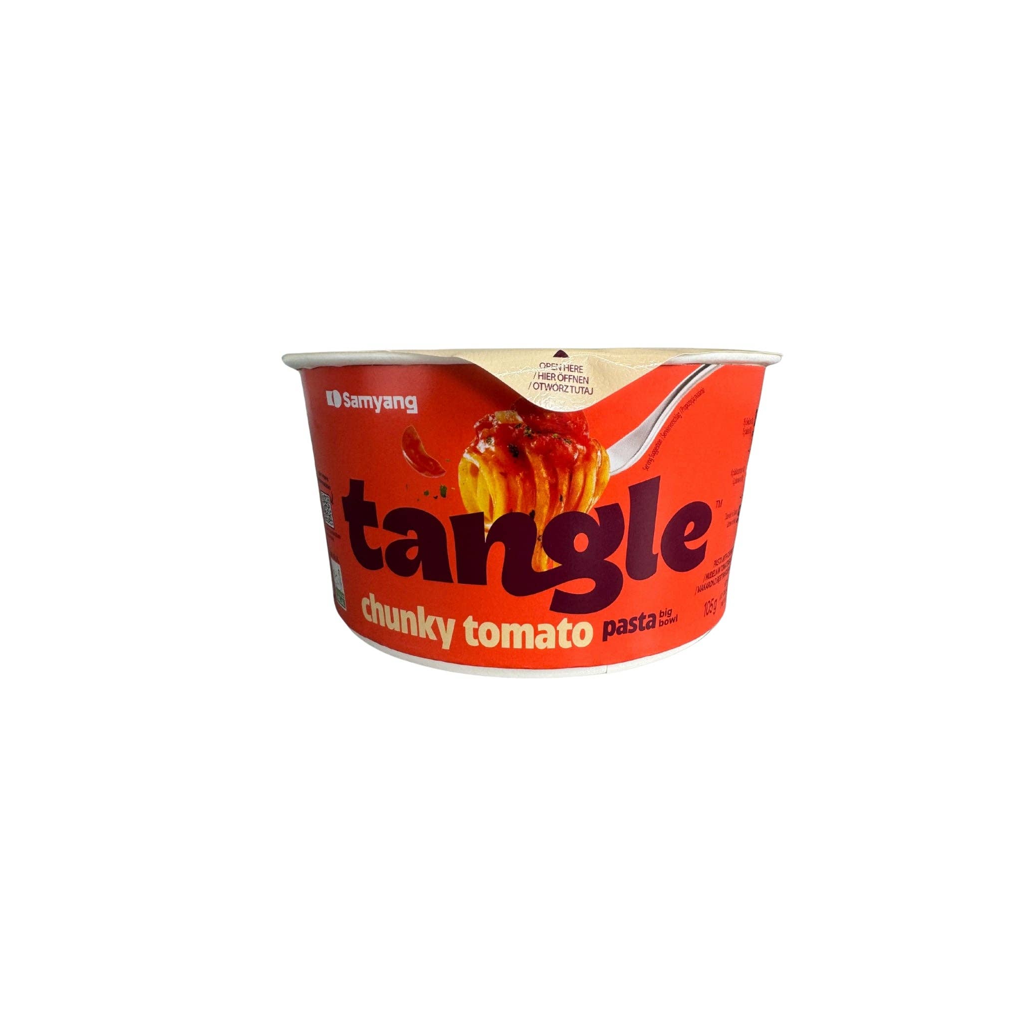 utoppa GmbH - Wholesale Pasta - Samyang Tangle Instant Pasta Tomato Bowl 105 g1