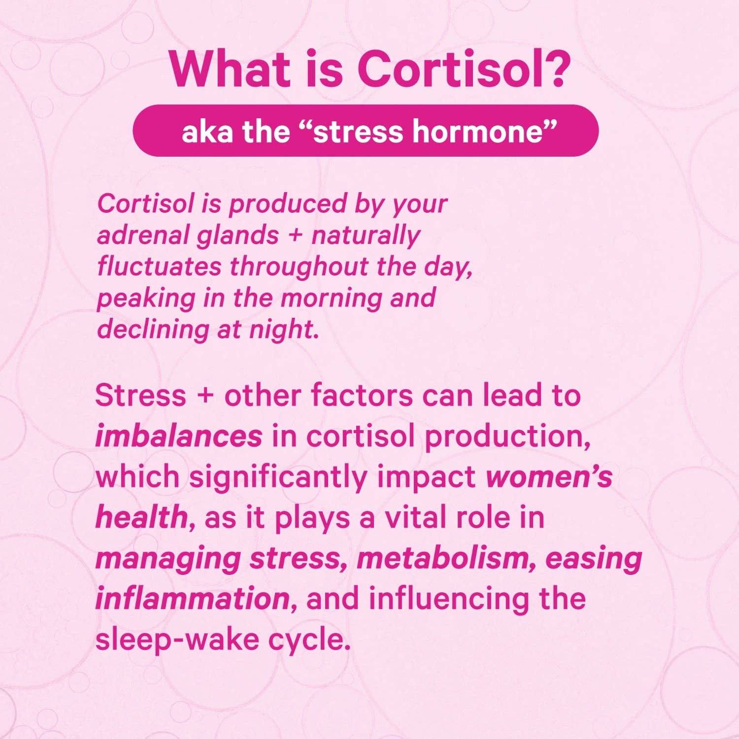 Pink Stork - Wholesale Oral Supplement/Vitamin - Cortisol Complex4