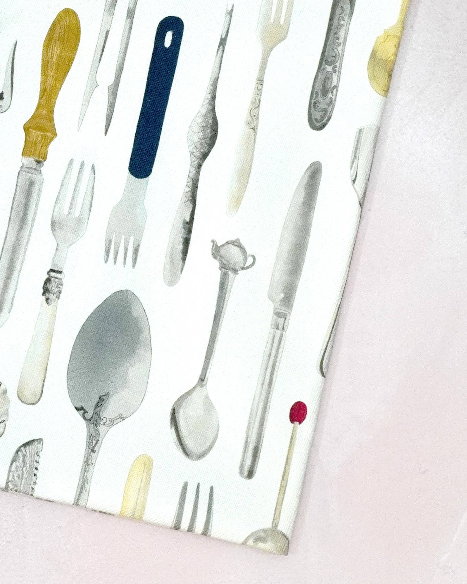 Corinne Alexander - Vente Torchons - Torchon The Cutlery Draw, fabriqué au Royaume-Uni, 100 % coton4