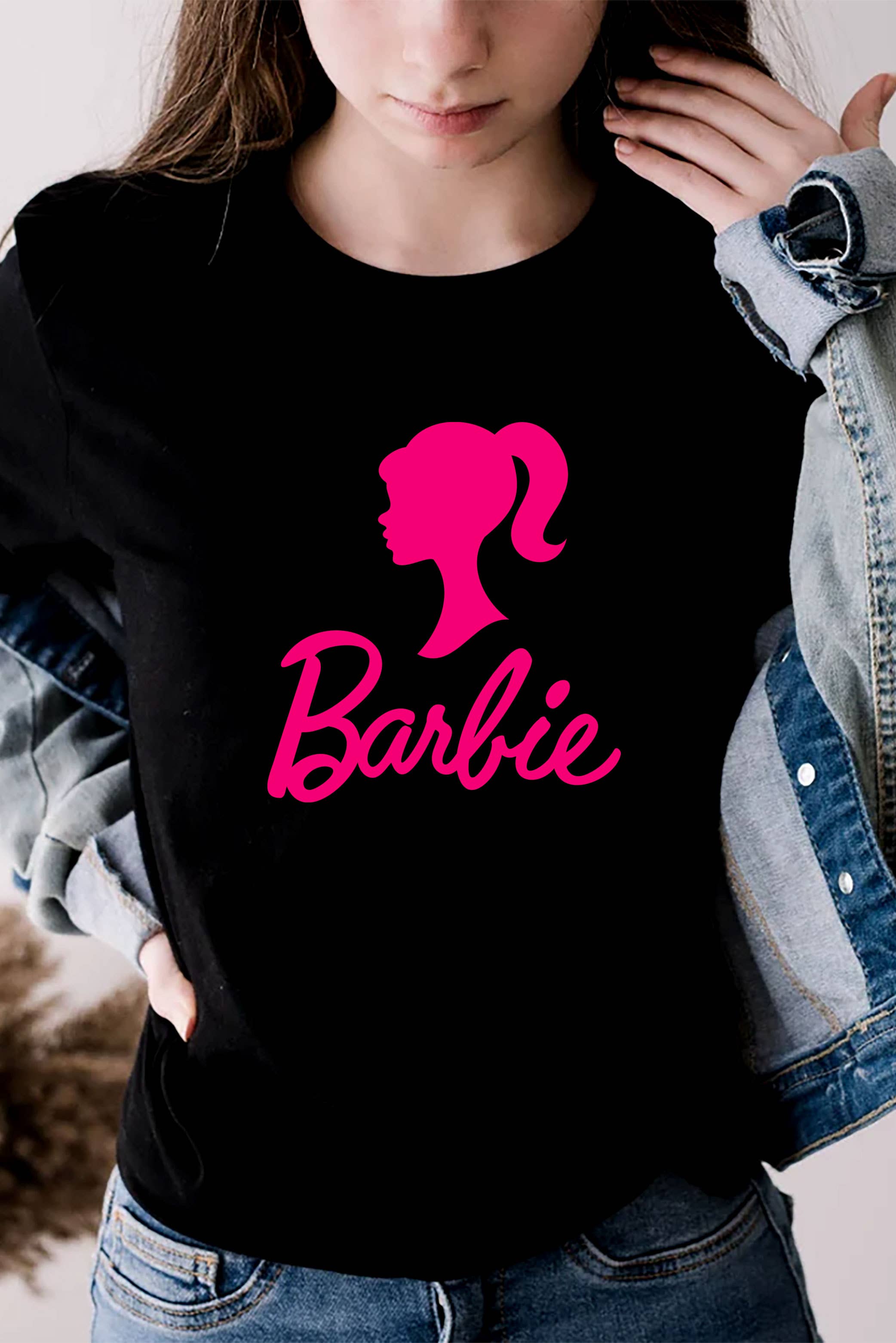 Top Avenue - Wholesale Screen Printed T-Shirt - Women's - Hot Barbi, Unisex Round Neck T-Shirt20