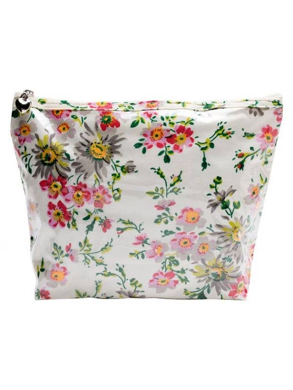 Cosmetic Bag (Medium) - Cream Spring for wholesale by Jacaranda Living
