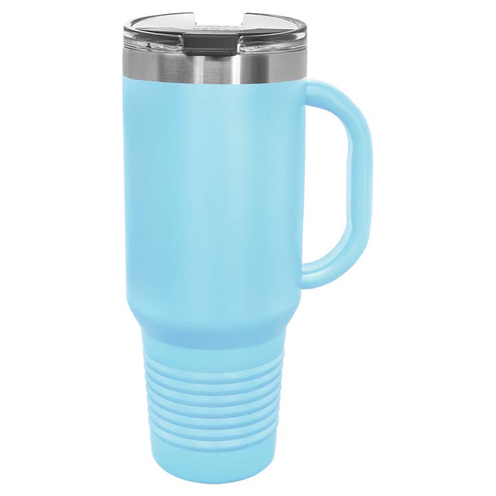 A to Z Imaging and Design – wholesale Insulated mug/tumbler – Custom 40oz Insulated Travel Mug with Handle & Straw12