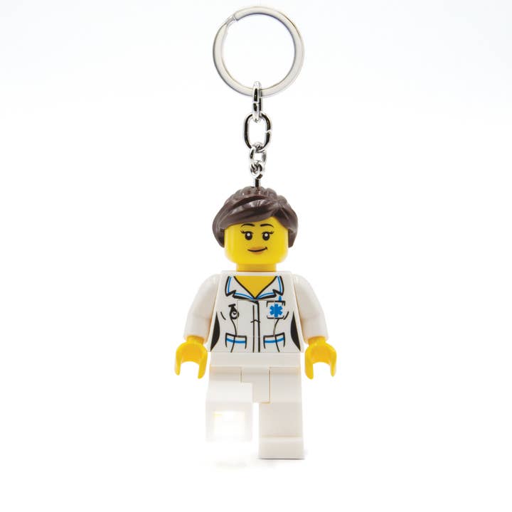 Santoki LEGO Lights - Wholesale Keychain - Unisex - LEGO Medical Professionals LED Keychain 16ct Merchandiser3