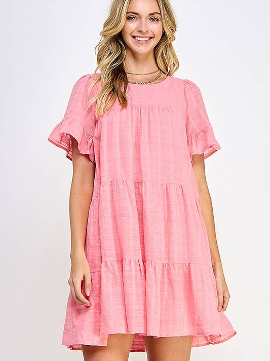 Outdoor Adventure Tiered Dress 5094IMD for wholesale by Twentyten