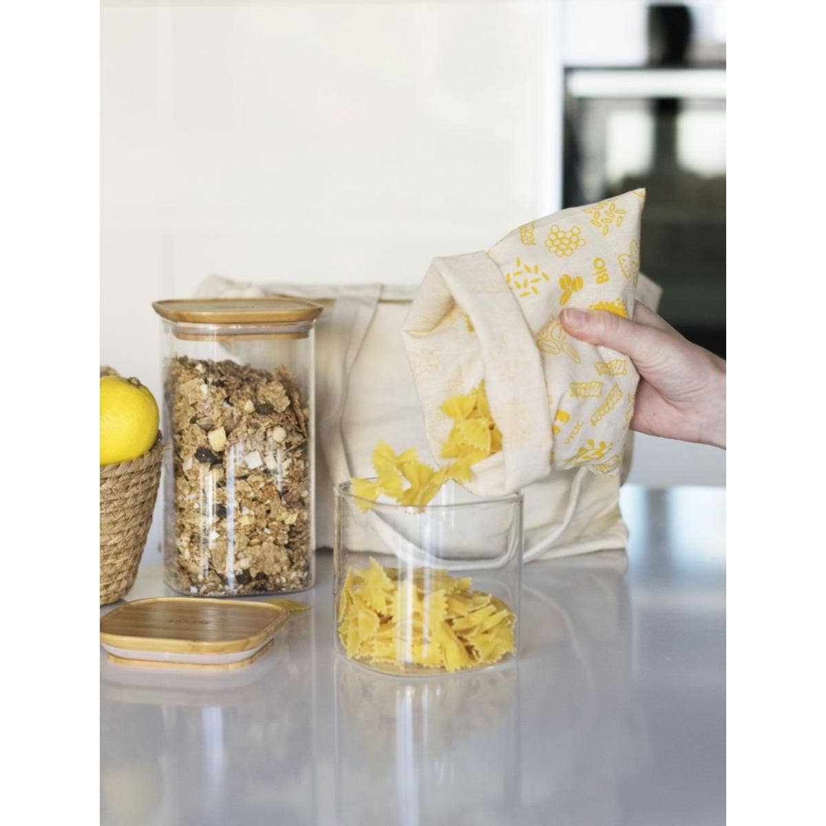 Pebbly International - Wholesale Food Storage Wrap/Bag - Organic Cotton Bulk Bag2