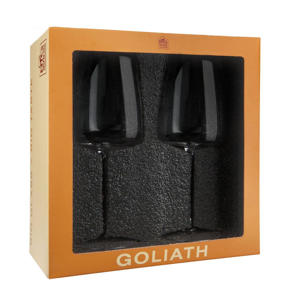 Big Wine Glasses – Copo de vinho por atacado – GOLIATH - Taças de vinho grandes e oversized (conjunto com 2)1