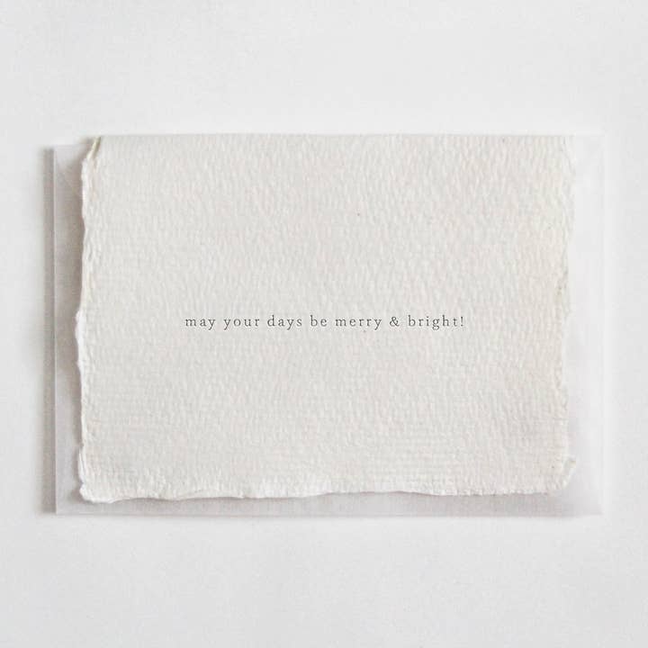 Må dine dage være glædelig og lyse minikort for engroshandel hos Belinda Love Lee Paperie