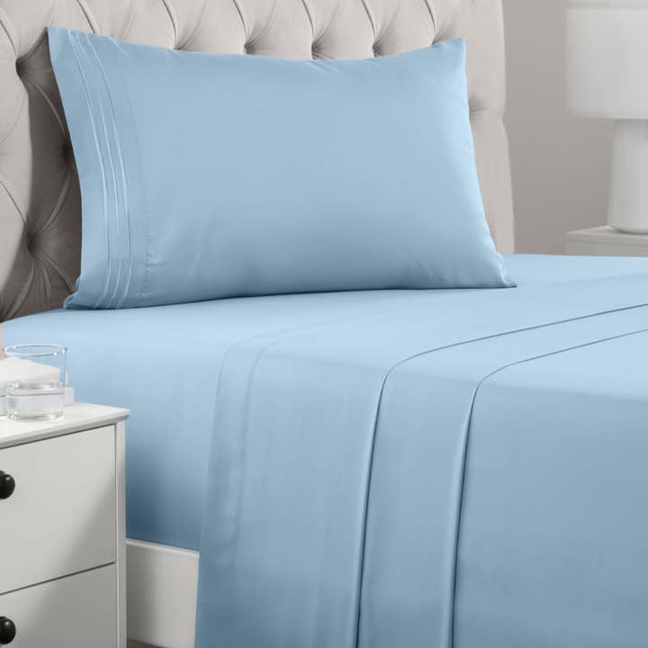 Iconic Collection Microfiber Sheet Set for wholesale by Mellanni