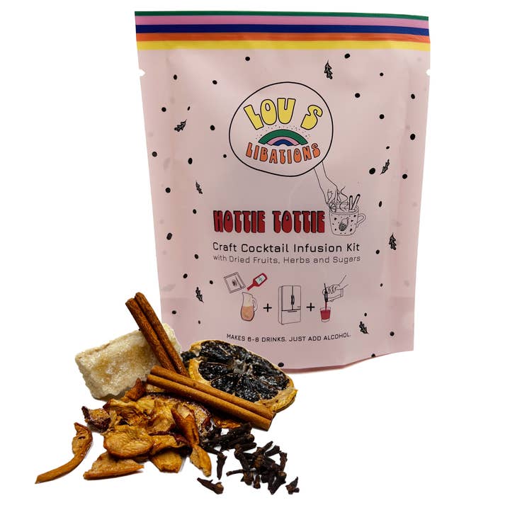 Lou's Libations - Wholesale Cocktail Mix/Syrup - Pouch Cocktail Kit Hottie Tottie | Lou's Libations Hot Toddy3