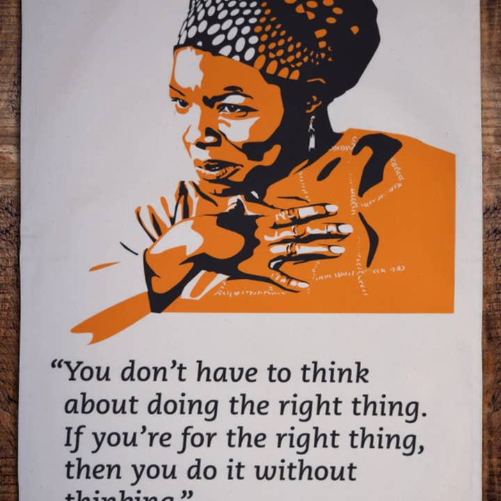 Radical Tea Towel North America - Wholesale Tea Towel - Maya Angelou Tea Towel
