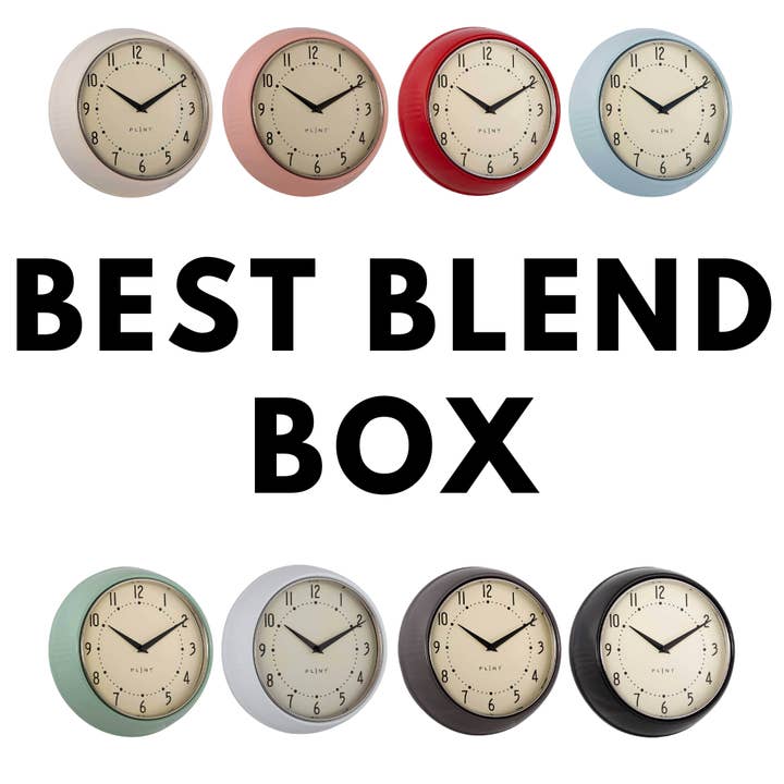 Best Blend - Retro Wall Clock and other Purchase wholesale retro wall clock. Free returns & net 60 terms on Faire trending on Faire.