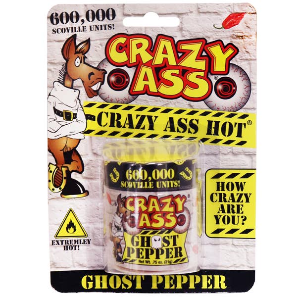 Southwest Specialty Food - Wholesale Dried Spice - Crazy Ass Pure Ground Ghost Pepper 600,000 SHU