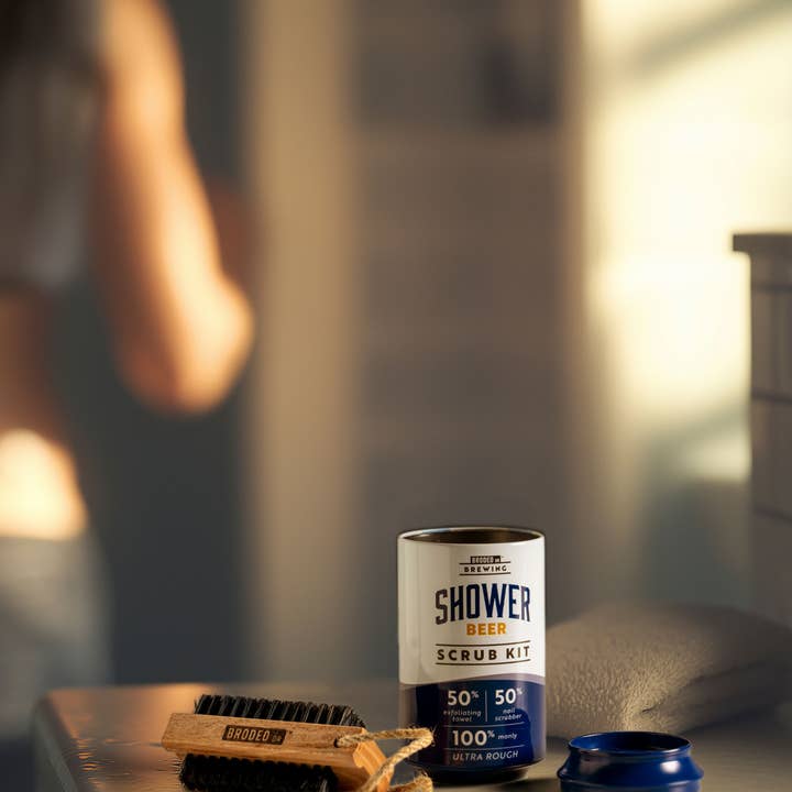 DM Merchandising - Wholesale Bath & Body Set - Men's - Brodeo Drive Shower Beer Scrub Kit
