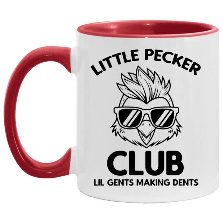 Mystic Blvd - Wholesale Coffee Mug - Lil Pecker Club Funny Chicken Coffee Mug5