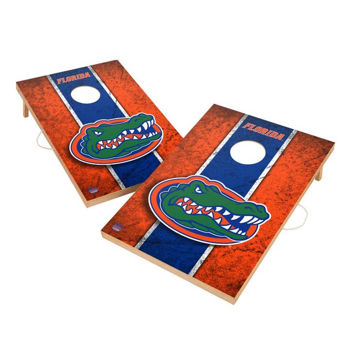 Ensemble de jeu de palets 2x4 en bois massif Vintage Florida Gators UF pour la vente par Skip's Garage