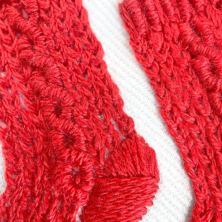 kdornbier embroidery - Wholesale Borduurbenodigdheden - Borduurpakket met gebreide kabelsokken en ornamenten4