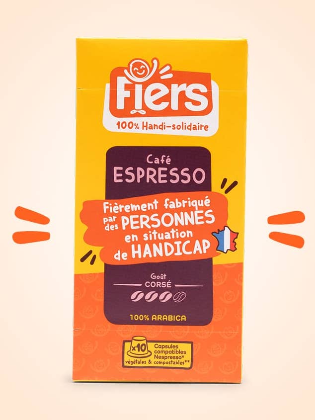 Espressokaffe - komposterbara kapslar för wholesale av FIERS