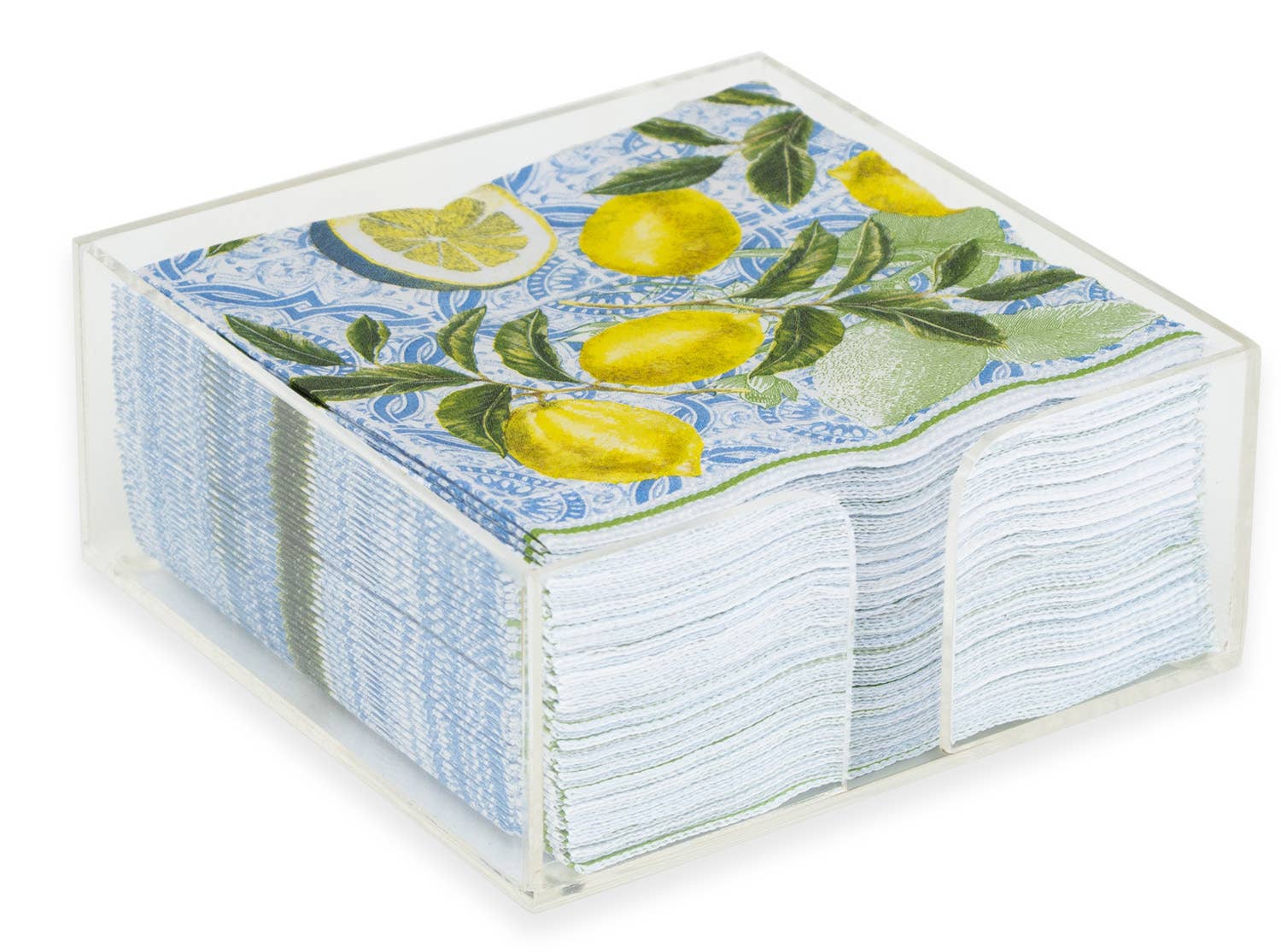 Boston International - Wholesale Napkin Holder - Paper Cocktail Napkin Acrylic Caddy clear0