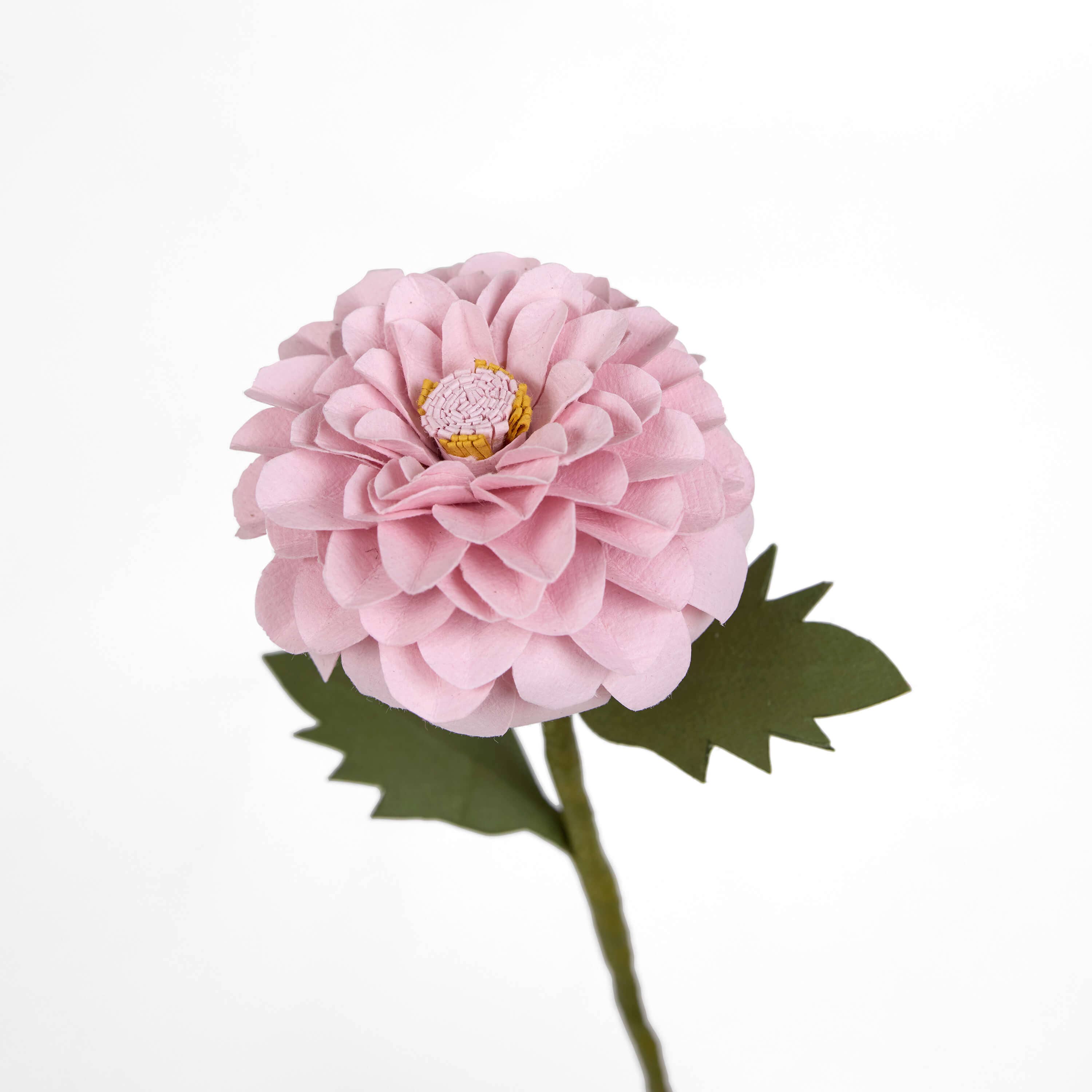 Craft Boat - Venta al por mayor Flores artificiales - FLOR DE PAPEL HECHA A MANO - DALIA ROSA0