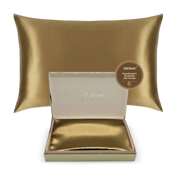 Fronha Silk Gold por atacado de SilkSleek®