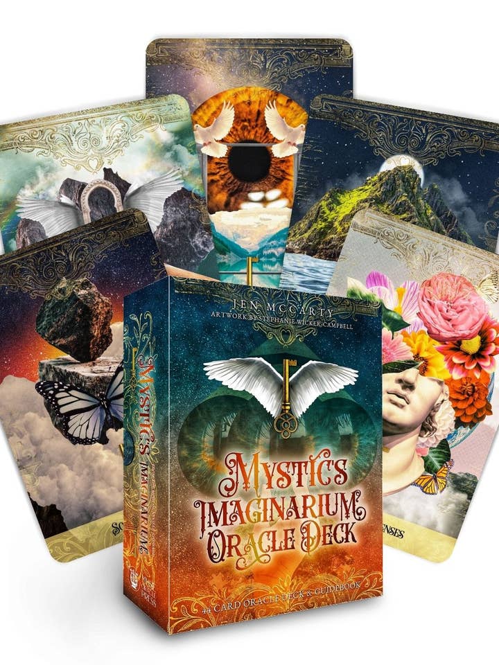 Mystic's Imaginarium Oracle Deck: 44 Cards & 90 Pg Book for wholesale by Red Wheel/Weiser LLC