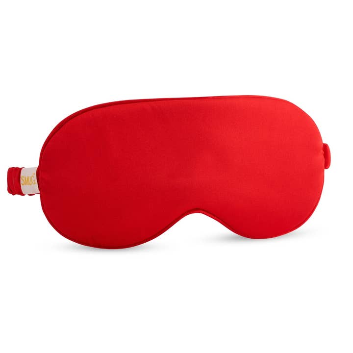 Satin Sleep Mask - Red for wholesale by Smug